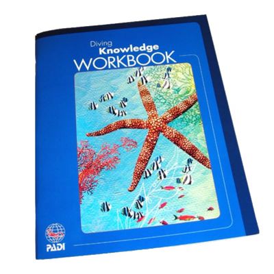 Manuel PADI ''diving knowledge workbook''